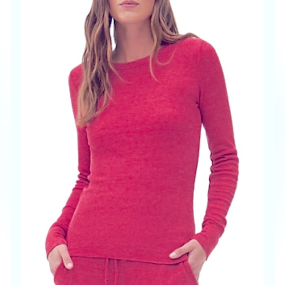 Michael Stars Sz M Women's Juliet Long Sleeve Top - Picture 2 of 5